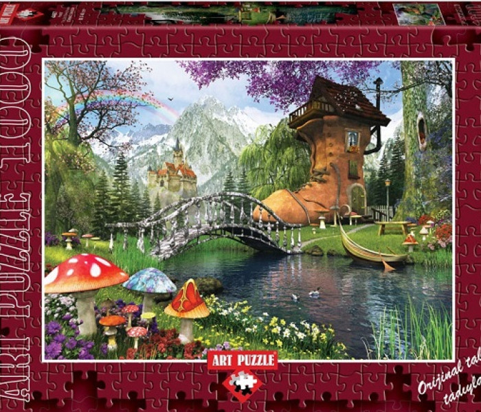 Puzzle - Art puzzle - Bajkowa dolina